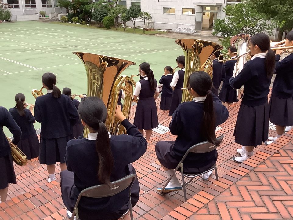 【雙葉祭】吹奏楽部　部員全員で迫力のある演奏を目指します！