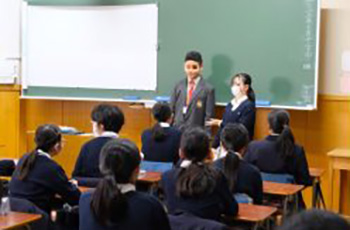 Saint Maur International Schoolの生徒が１日学校体験